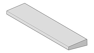 Schwellen - Schräge Schwellen