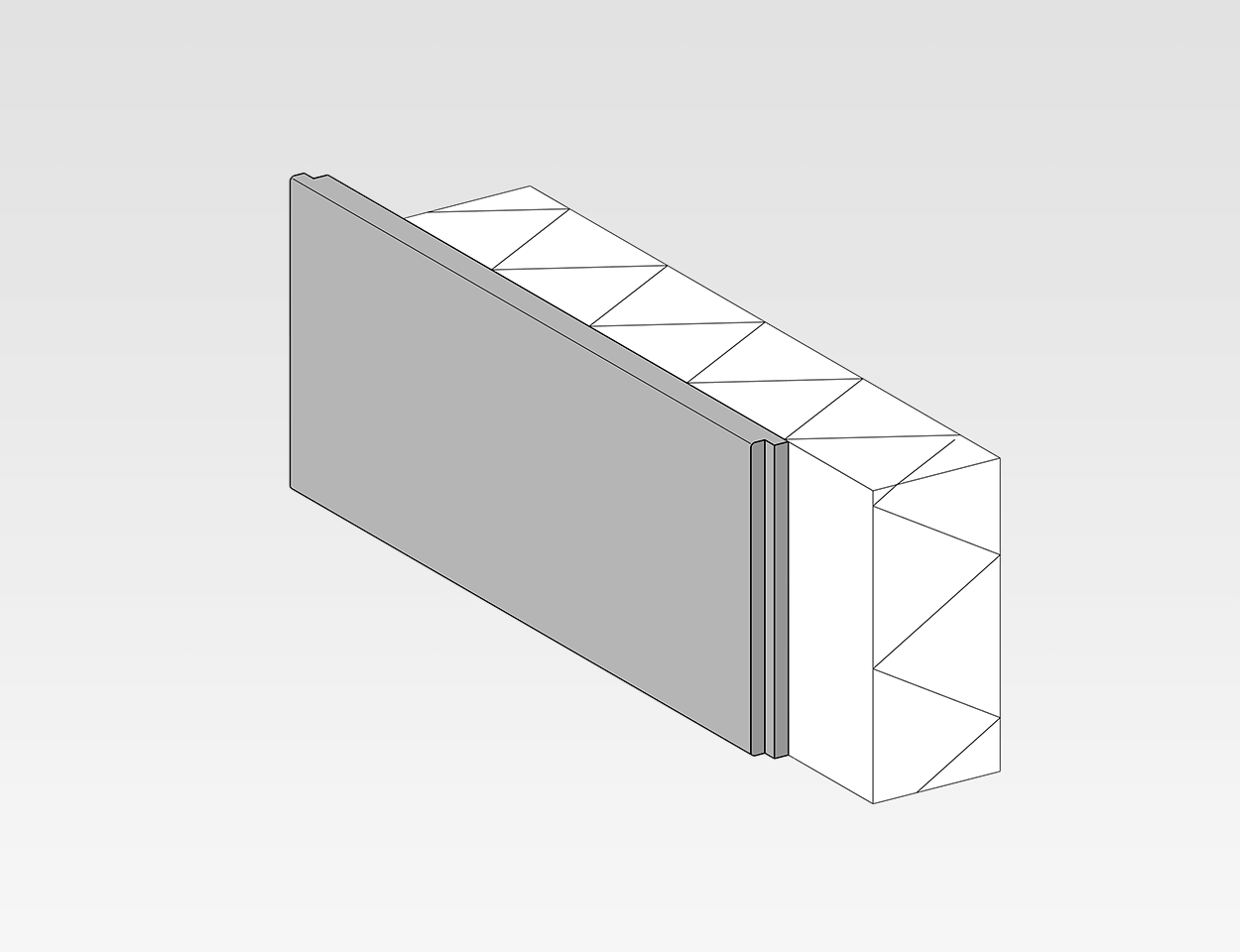 Isolierte Sockelelemente