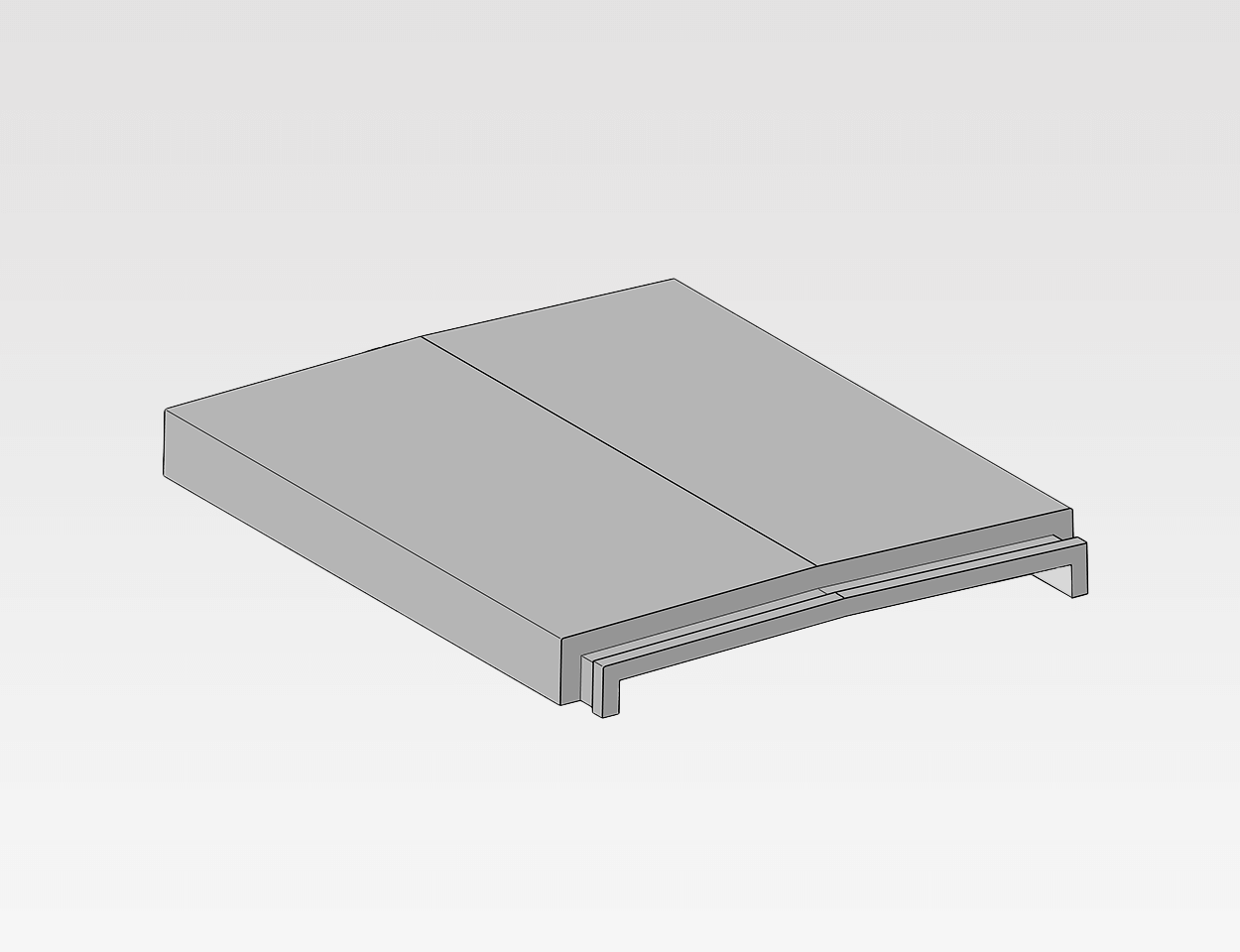 Fugenlose Mauerabdeckungen